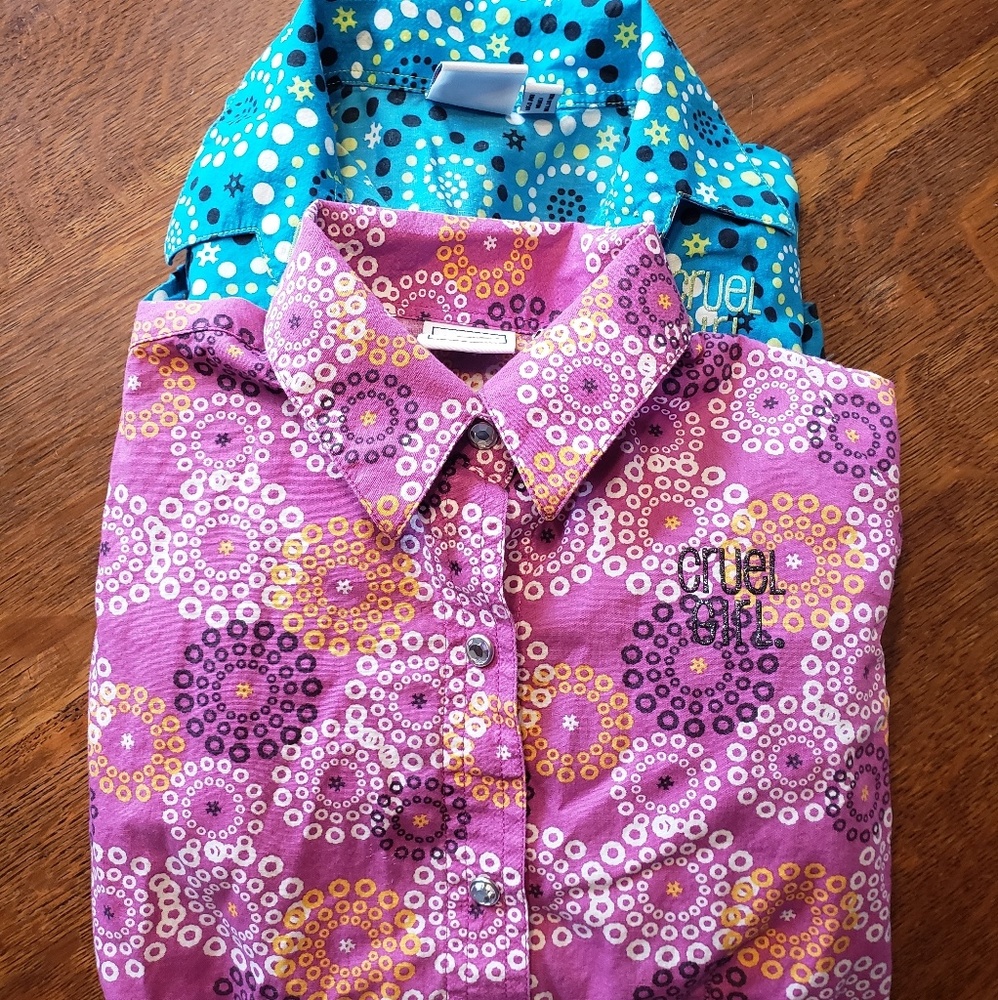 Little Cowgirl Buttondown shirts